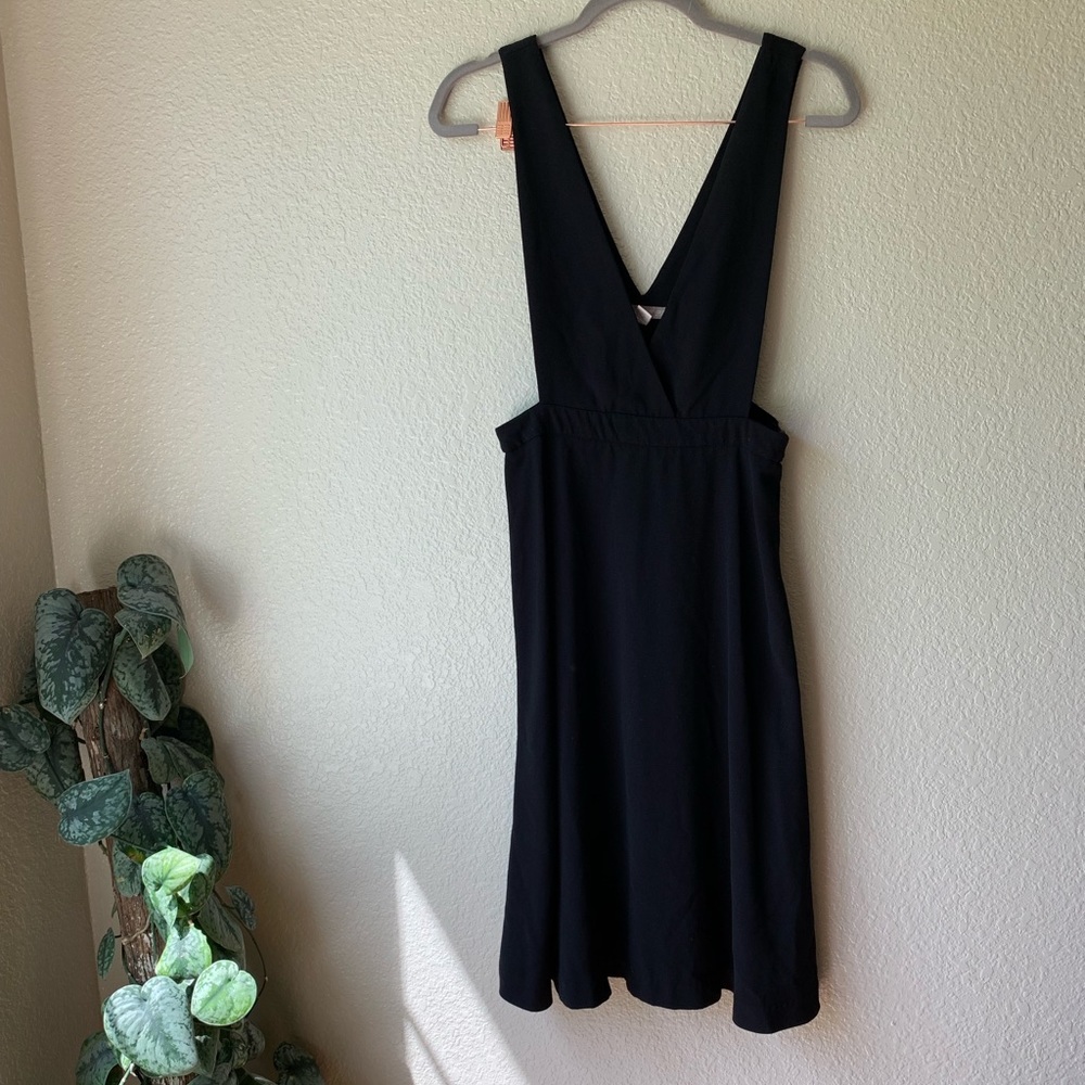 Black Forever 21 Overall Dress